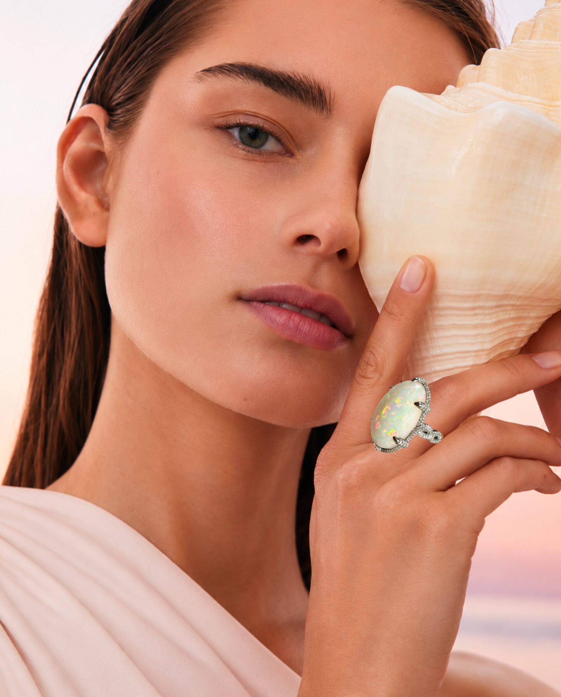 At the heart of the Poseidon Ring from the Odyssey Collection by @dakinijewellery lies a mesmerizing opal, its ever-changing play of colour evoking the mysterious depths of the ocean, surrounded by brilliant diamonds that catch the light like sunlit waves. Together, the stones create a jewel that feels alive — luminous, powerful and impossible to look away from.

In Greek mythology, Poseidon is the mighty god of the sea, ruler of oceans, storms and earthquakes. Armed with his legendary trident, he represents elemental power, courage, freedom and sovereignty. Inspired by this formidable force, the Poseidon ring becomes more than a statement jewel — it is a talisman for those who dare to embrace their inner strength, remain fearless in the face of uncertainty and venture beyond the familiar.

#dakini #dakinijewellery #spiritualjewelry #fantasyjewelry #customjewelry